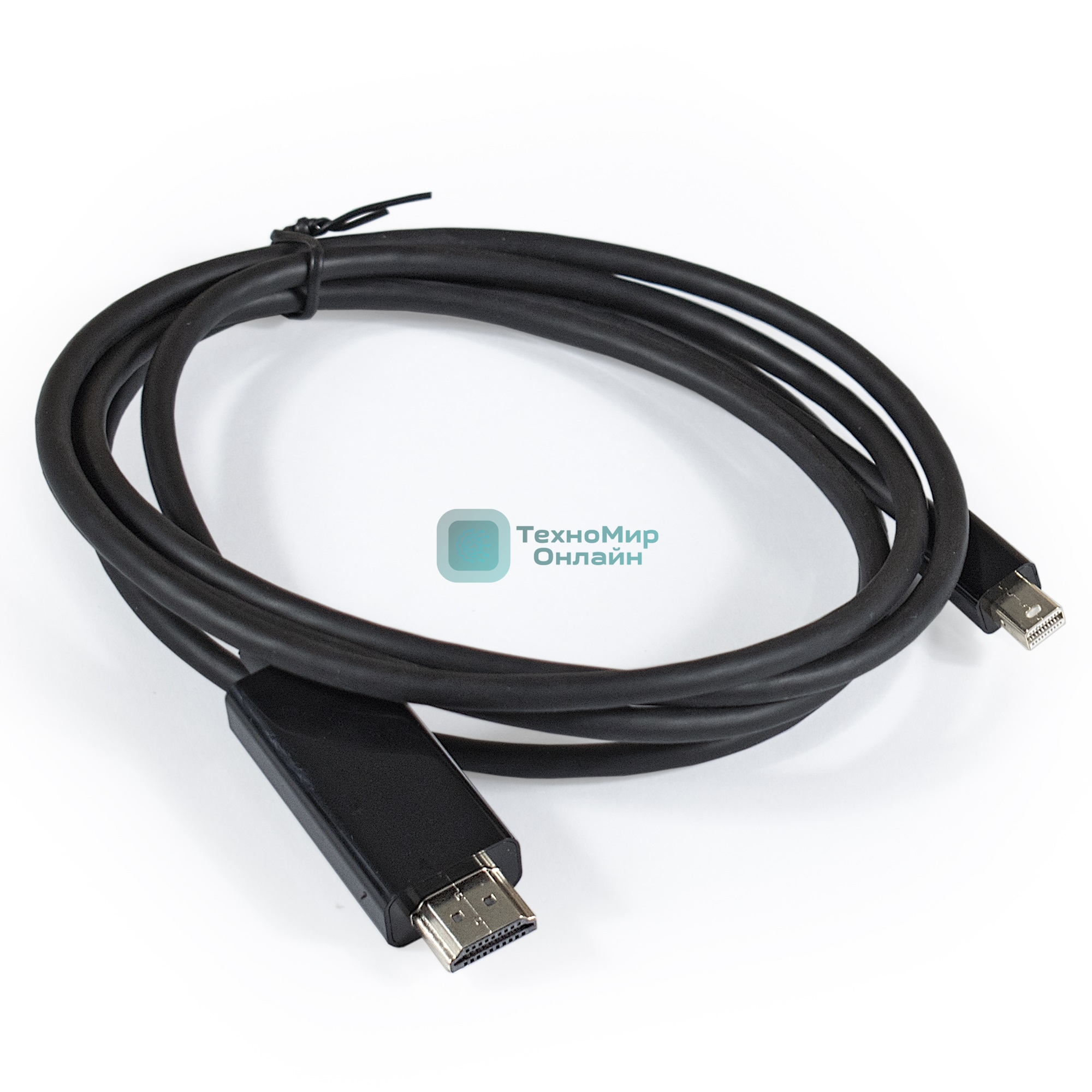 Кабель ExeGate EX284918RUS miniDisplayPort-HDMI ExeGate EX-CC-mDP-HDMI-1.8 (mini20M/19M, 1,8м)