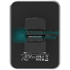 Универсальный магнитный автомобильный держатель с беспроводной зарядкой Car holder and wireless charger MegaFix, C-15, 15W, Input: USB-C: 5V/2A, 9V/3A; Output: 5W, 7.5W, 10W, 15W;89*65*12mm,0.195kg,black