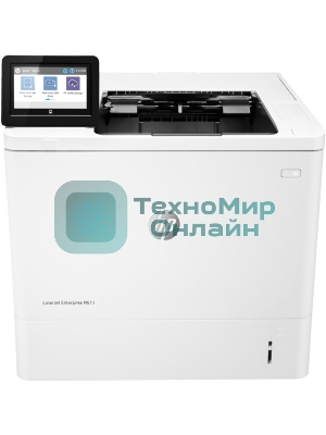 Принтер лазерный HP LaserJet Enterprise M611dn (7PS84A), A4, ч/б, печ. до 61 стр/мин., 1200 x 1200 dpi, USB, RJ-45