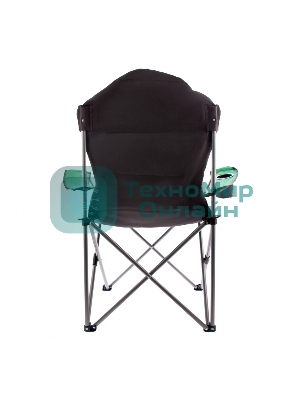 Кресло складное Palisad Camping с подлокотниками и подстаканником 60x60x110/92 см
