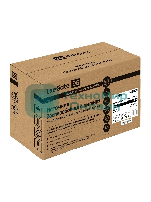 Комплект Источник бесперебойного питания EX295986RUS + батарея 33Aч EX285664RUS 1шт (инвертор, синус, для котла) ExeGate SineTower SZ-600.LCD.AVR.1SH <600VA/360W, чистый синусоида, LCD дисплей, AVR, 1*Schuko, линейно-интерактивный, Black> + батарея ExeGate HRL 12-33 (12В, 33Ач) 1шт