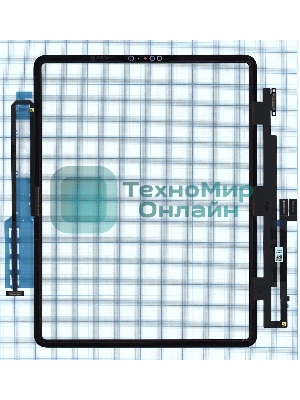 Сенсорное стекло (тачскрин) для Apple iPad Pro 12.9 2018 (A2014 A1895 A1876) черное
