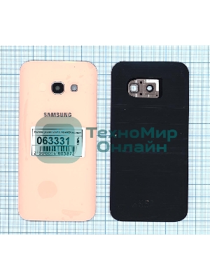 Задняя крышка для Samsung A320 Galaxy A3 (2017) розовый