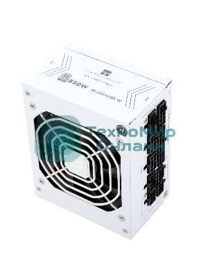 Блок питания Thermalright, 850W 80+ Gold (SFX, 3.1, PCIe 5.1, Full modular, 1x24(20+4)pin, 1xCPU 8(4+4)pin, 2xPCIe*2 8(6+2)pin, 1x12VHPWR PCIe 5.1 12+4pin 600мм, 3xSATA3, 3xMOLEX4pin, Active, 92x92mm, 100x125x64mm, APFC, OPP, OVP, OTP, OCP, SCP, UVP, white)