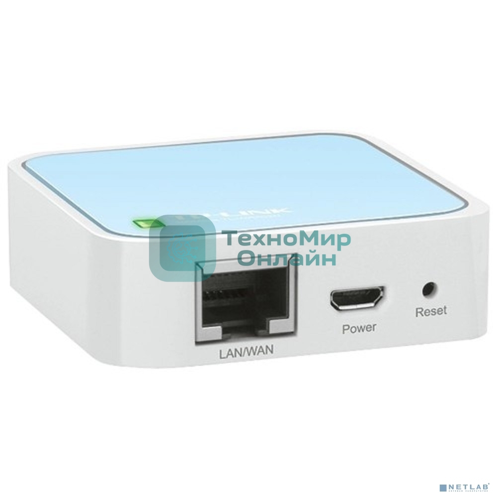 Беспроводной Nano маршрутизатор TP-Link TL-WR802N серии N, скорость до 300 Мбит/с