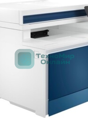 МФУ лазерное HP Color LaserJet Pro MFP 4303fdw (5HH67A), A4, цветной, печ. 33 стр/мин., скан. до 44 стр/мин. (ч/б) 35 стр/мин. (цвет), 600 x 600 dpi (печать) 1200 x 1200 dpi (скан.), Bluetooth, USB, Wi-Fi