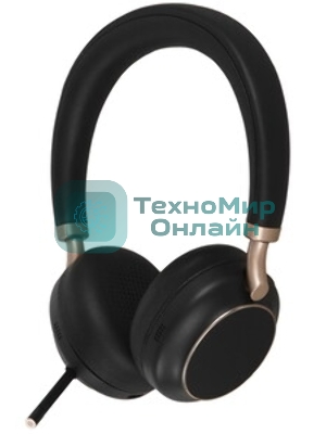 Гарнитура Yealink BH76 UC чёрный, беспроводная, Bluetooth, до 35 ч