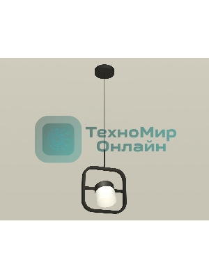 Светильник Ambrella light XB9119155 SBK/FR черный песок/белый матовый GX53 (C9119, N8402)