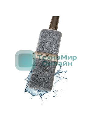 Швабра для пола с механизмом отжатия и насадкой из микрофибры WRING