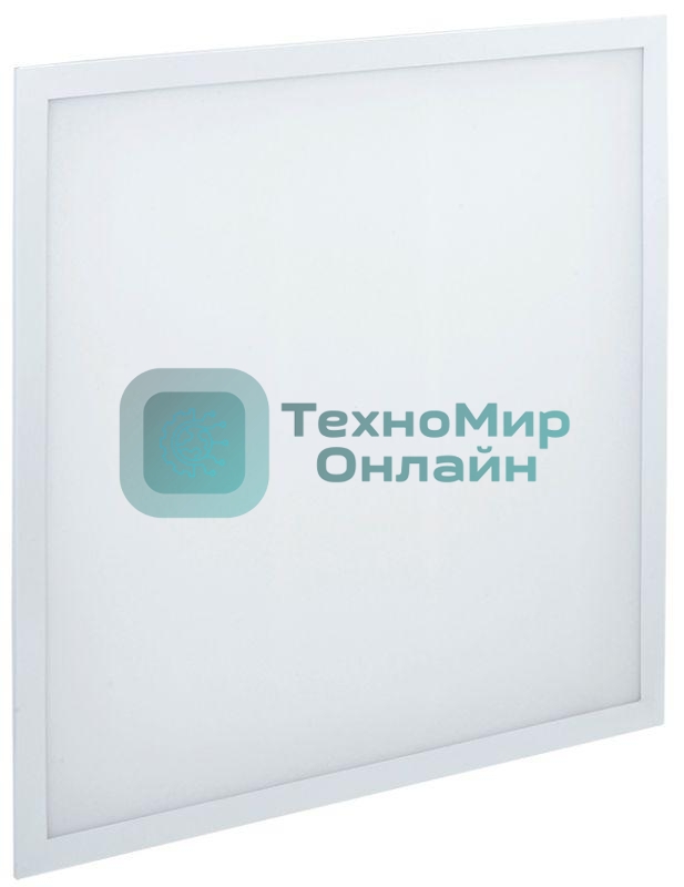 Светильник светодиодный ДВО IEK LDVO3-6571-45-4000-K01 6571-O 45Вт 4000К 595х595х20 опал аналог люм.свет. 4х18 накладных или в потолок Армстронг