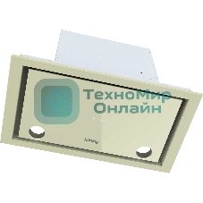 Встраиваемая вытяжка Korting KHI 6777 GB слоновая кость