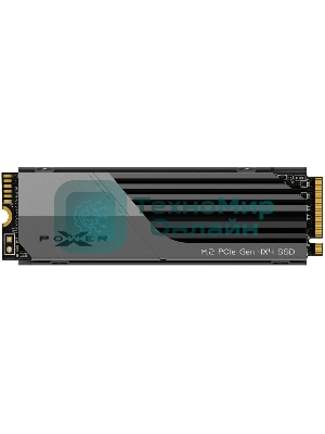 Накопитель SSD Silicon Power XS70, 2Tb, PCIe 4.0 x4, M.2 2280, NVMe, R/W 7300/6800, с радиатором