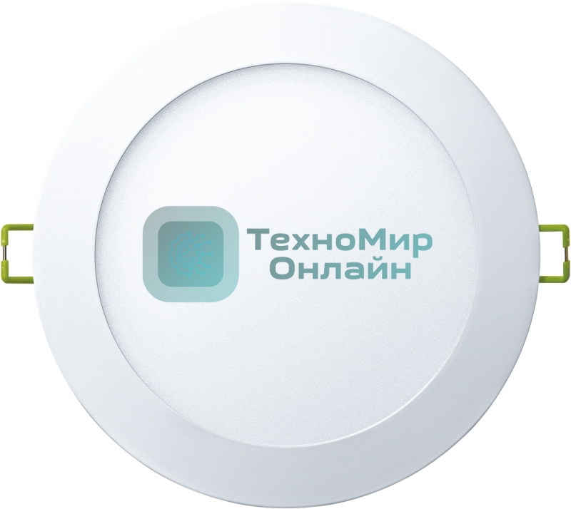 Светильник светодиодный ДВО NLP-R1-18W-R220-840-WH-LED 18Вт 4000К IP20 опал 71761 Navigator