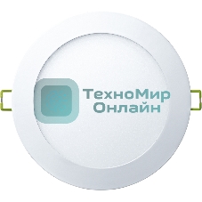 Светильник светодиодный ДВО NLP-R1-18W-R220-840-WH-LED 18Вт 4000К IP20 опал 71761 Navigator