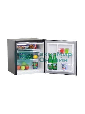 Холодильник Nordfrost NR 402 B черный матовый однокамерный 44/11 л морозилка сверху