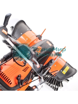 Подметальная машина PATRIOT S 610P 6лс 180-350об/мин шир.100см D35см ск.4+2 ручной/эл.стартер 79кг