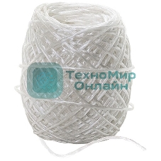 Шпагат полипропиленовый Сибртех, 800 текс, 1,5 мм, L 150 м, белый