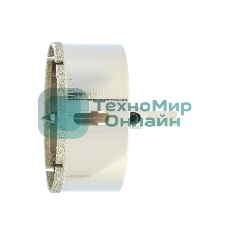 Сверло по керамической плитке и стеклу Сибртех, 65 х 55 мм, 6 гр.хв-к, с центр. сверлом