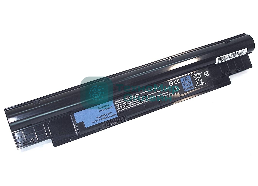 Аккумуляторная батарея для ноутбука Dell Inspiron N411Z 11.1V 5200mAh 268X5, V131 OEM