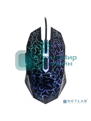 Мышь Oklick 895G HELLFIRE черный оптическая (2400dpi) USB игровая (5but)