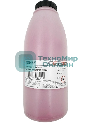 Тонер CET Type 416M TNP79M, TNP80M, TNP81M для Konica Minolta Bizhub C3320i/C3350i (Japan) Magenta, 130г/бут, OSP0416M-130
