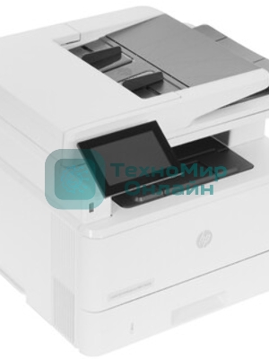 МФУ лазерное HP LaserJet Enterprise M430f (3PZ55A), A4, ч/б, печ. до 40 стр/мин., скан. до 29 стр/мин., 1200 x 1200 dpi (печать) 600x600dpi (скан), USB, RJ-45, Air Print, Mopria