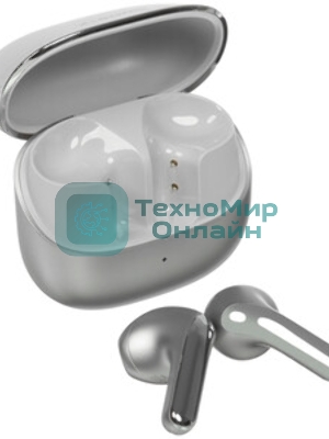 Наушники TWS Xiaomi Buds 5 серый, вкладыши, Bluetooth, активное шумоподавление, до 6 ч