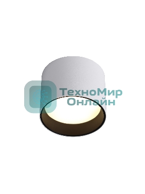 Светильник Ambrella light TN5303 WH/BK белый/черный GX53 max 15W D83*65