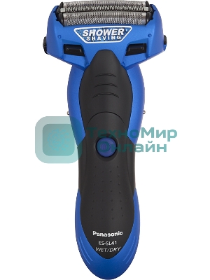 Электробритва сетчатая Panasonic ES-SL41A520 реж.эл.:1 питан.:аккум. синий/черный