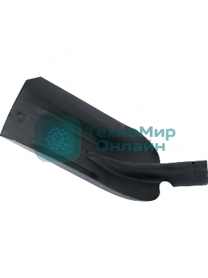 Лопата совковая, 230х280х1400 мм, ребра жесткости, деревянный черенок Россия