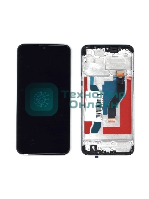 Дисплей для Samsung Galaxy A10S SM-A107F (TFT) черный с рамкой