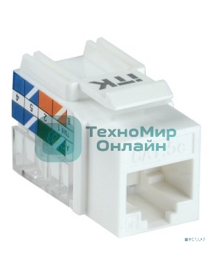 Модуль Keystone Jack кат. 5E UTP 110 IDC 90 град. CS1-1C5EU-11 ITK
