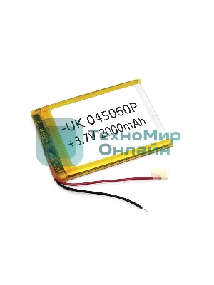 Аккумулятор Li-Pol (батарея) 4*50*60мм 2pin 3.7V/2000mAh