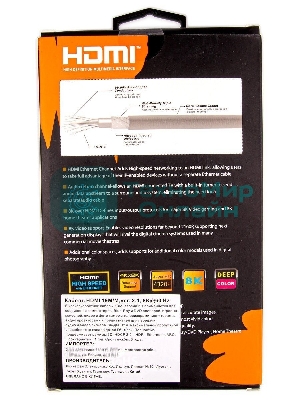 Кабель HDMI 19M/M,ver. 2.1, 8K@60 Hz 0.5m метал разъемы, нейлоновая оплетка Telecom TCG300-0.5M Кабель HDMI 19M/M,ver. 2.1, 8K@60 Hz 0.5m метал разъемы, нейлоновая оплетка Telecom