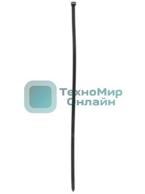 Стяжки Cablexpert NYT-500x9B пластиковые 500 мм х 9 мм, черные (100 шт.)