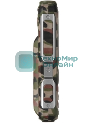Мобильный телефон BQ 2430 Tank Power серебро/камуфляж