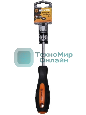 Отвертка шлицевая SL6, 100 мм