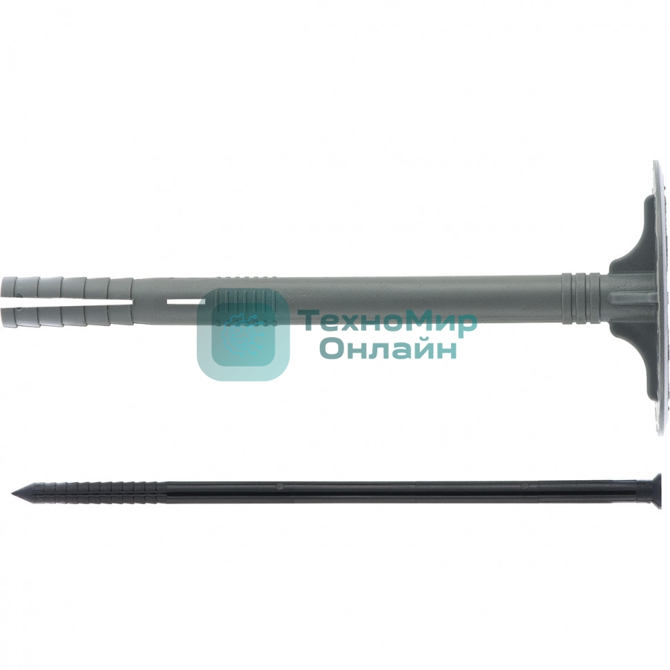 Дюбель Гриб Сибртех для крепления утеплителя, 100 мм 45 шт/уп