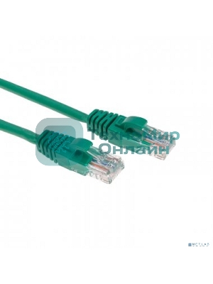 Патч-корд U/UTP Rexant cat.6, RJ45-RJ45, неэкранированный, 26AWG, LSZH, зеленый, 5 м