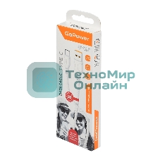 Кабель GoPower GP06T USB (m)-Type-C (m) 1.0м 2.4A ПВХ белый (1/200/800)