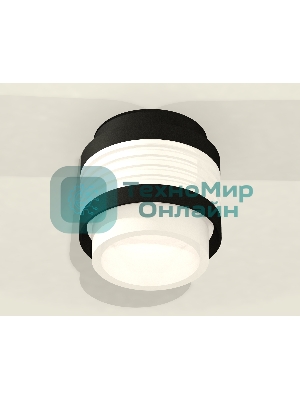 Светильник Ambrella Light XS8432001 SBK/FR черный песок/белый матовый GX53 (C8432, N8401)