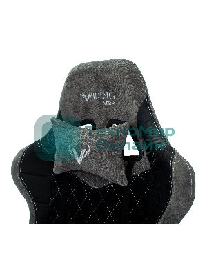 Кресло Бюрократ VIKING 7 KNIGHT B FABRIC черный, ткань, 120 кг, механизм качания