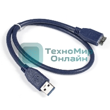 Кабель ExeGate EX284935RUS USB 3.0 ExeGate EX-CC-USB3-AMmicroBM9P-0.5 (Am/microBm 9P, 0,5м)