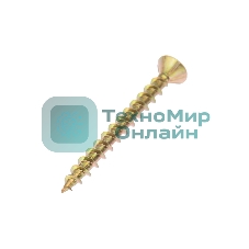 Саморез оконный Kranz острый, 4.1х40, желтый цинк, упаковка поставщика (6 000 шт.)