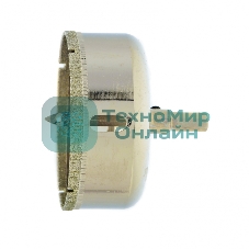 Сверло по керамической плитке и стеклу Сибртех, 68 х 55 мм, 6 гр.хв-к, с центр. сверлом