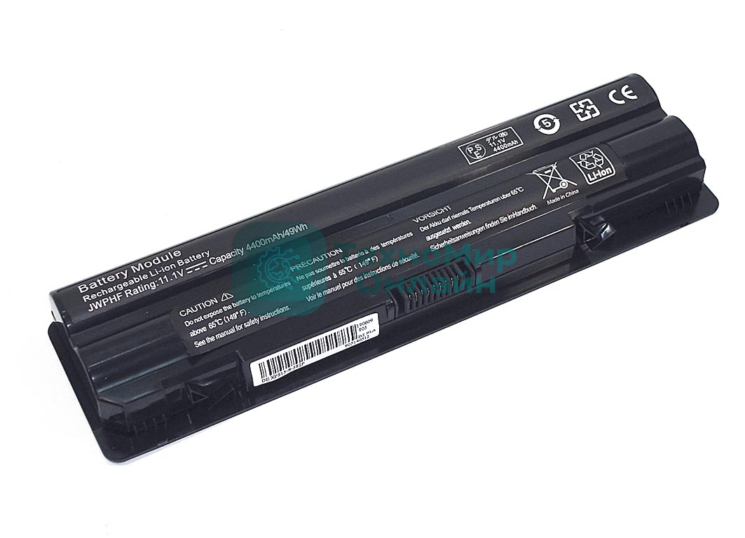 Аккумуляторная батарея для ноутбука Dell XPS15 11.1V 5200mAh черный OEM
