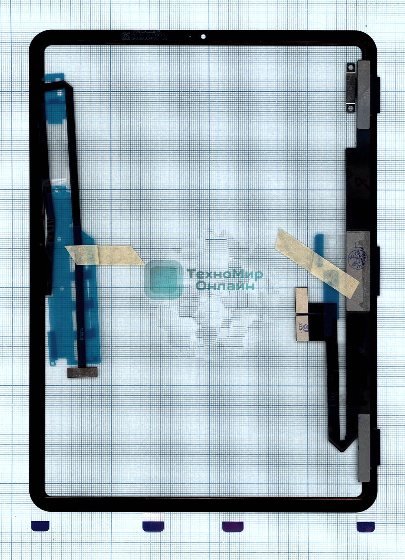 Сенсорное стекло (тачскрин) для Apple iPad Pro 11.0 2020 (A2068, A2230, A2228) черное