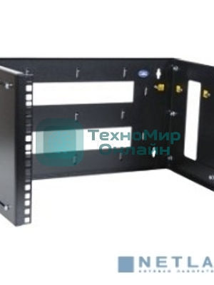 Аксессуар ЦМО! Кронштейн настенный 3U, регулируемая глубина 300-450 мм, черный КНО-М-3U-9005