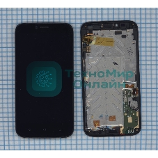 Дисплей для Huawei Ascend Y625 черный с рамкой