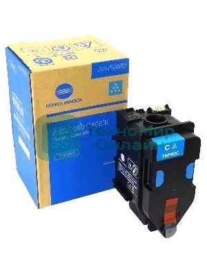 Тонер-картридж Konica-Minolta bizhub C3320i голубой TNP-80C
